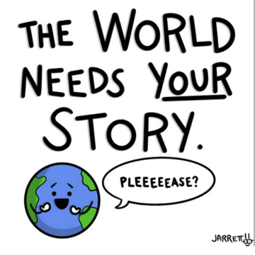 The World Needs YOUR Story T-Shirt Campaign